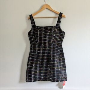 New Cider Tweed Pinafore Dress